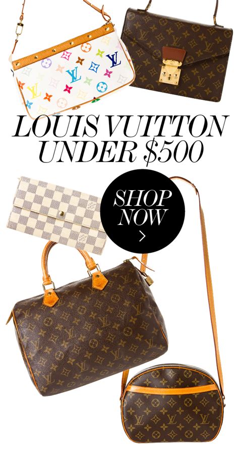 louis vuitton under $500|louis vuitton pre owned bags.